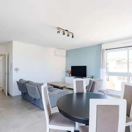 Lägenhet T3 Climatise Avec Wifi, Balcon Et Parking A 300m De La - - Fr-1-409-255 Narbonne
